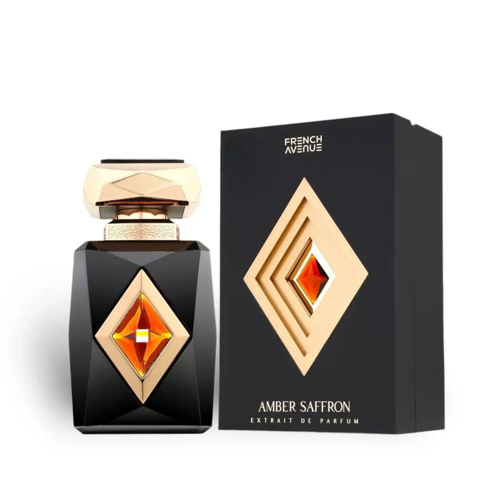 عطر للرجال 80 مل من فراكرنس وورلد Fragrance World Amber Saffron Eau De Parfum