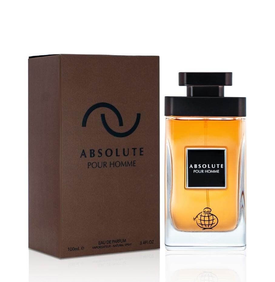 عطر للرجال 100 مل من فراكرنس وورلد Fragrance World Absolute Pour Homme Eau De Parfum