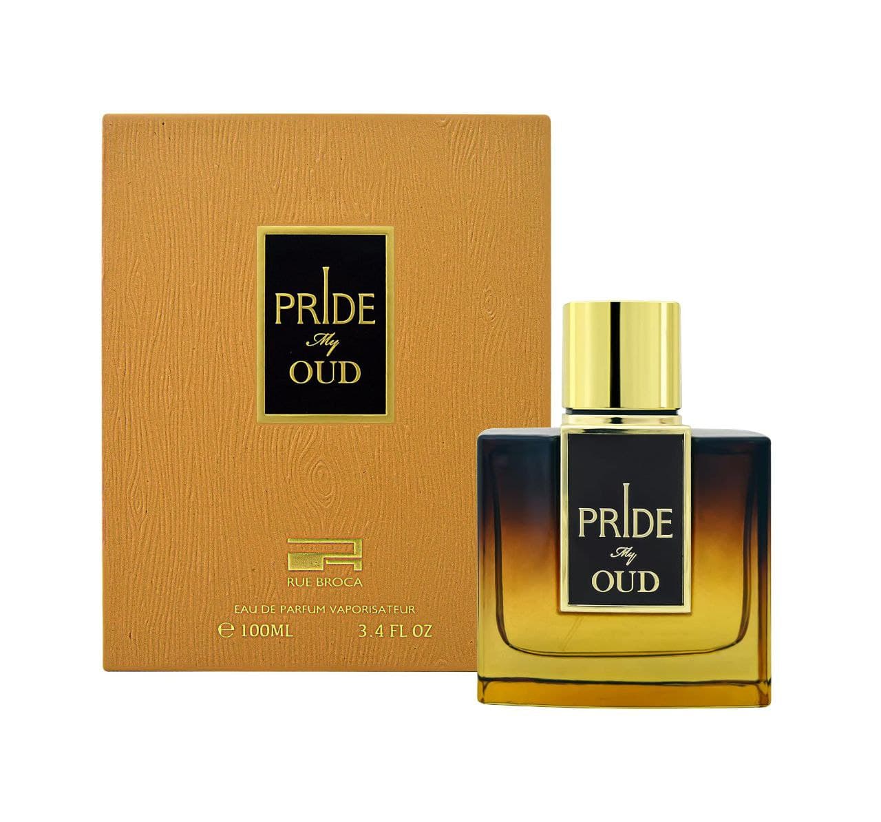 عطر لكلا الجنسين 100 مل من رو بروكا Rue Broca Pride Oud Eau De Parfum