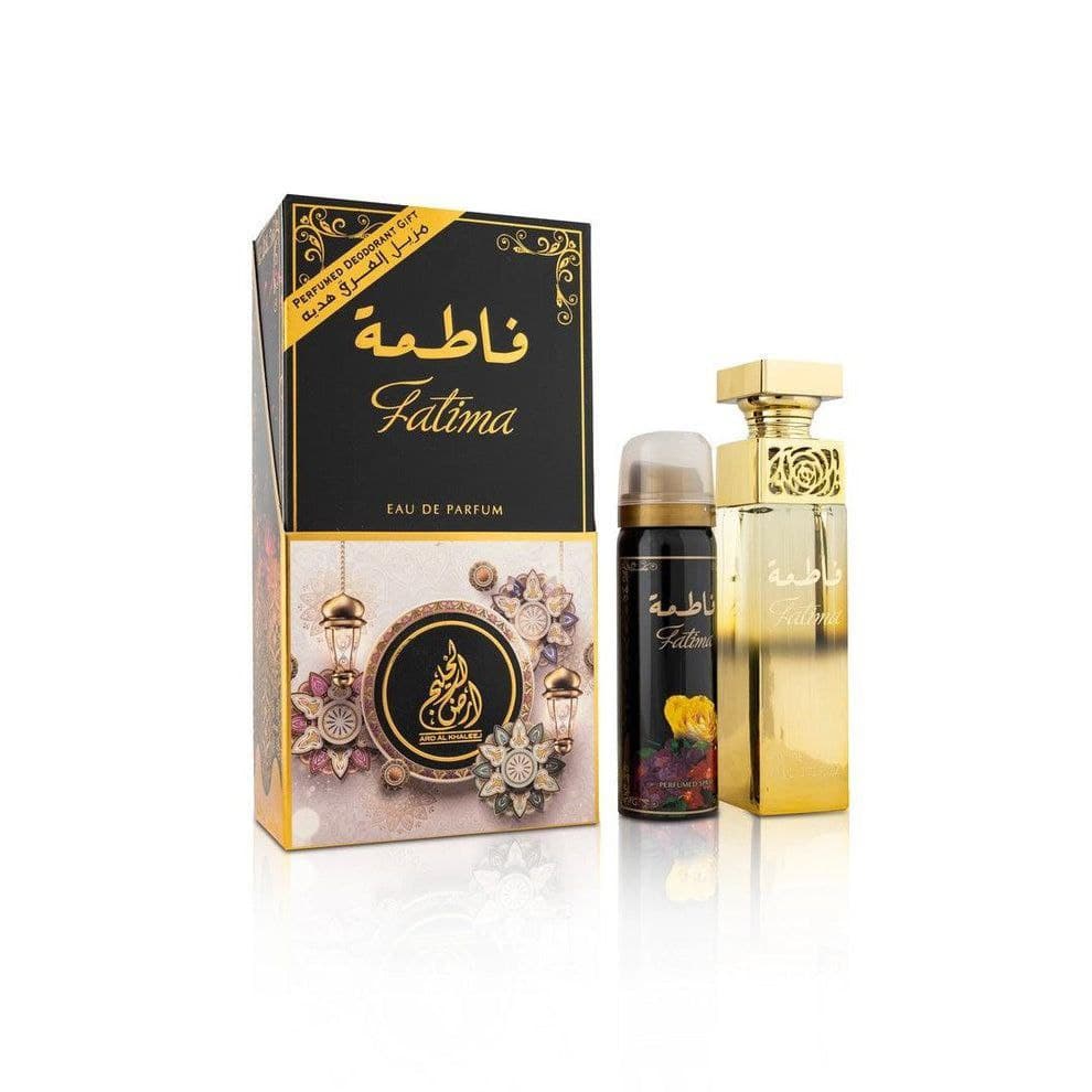 عطر فاطمة للنساء 100 مل من ارض الخليج مع مزيل تعرق Ard Alkhaleej Fatima Eau De Parfum