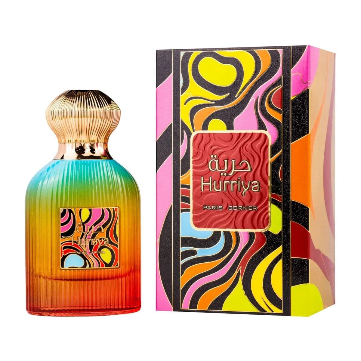 عطر حرية لكلا الجنسين 100 مل من باريس كورنر Paris Corner Hurriya Eau De Parfum