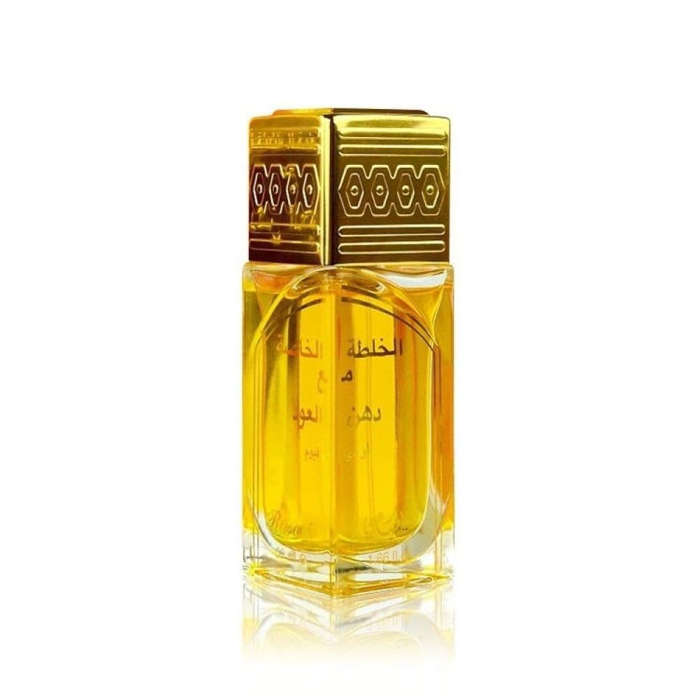 عطر الخلطة الخاصة لكلا الجنسين 50 مل من الرصاصي Rasasi Khaltat Al Khasa Dhan Al Ouh Eau De Parfum — 2