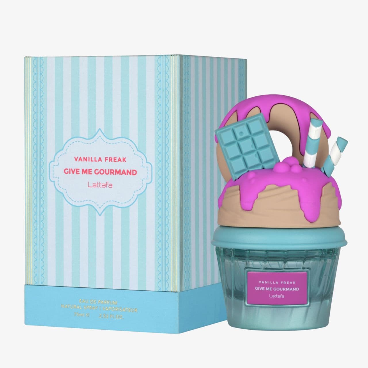 عطر فانيلا فريك للنساء 75 مل من لطافة Lattafa Vanilla Freak Eau De Parfum