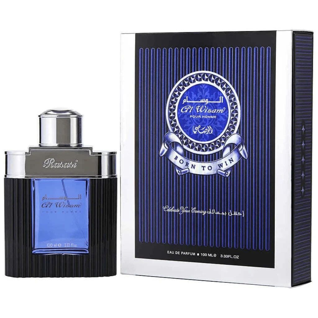 عطر الوسام إيفنينج للرجال 100 مل من الرصاصي Rasasi Al Wisam Evening Eau De Parfum