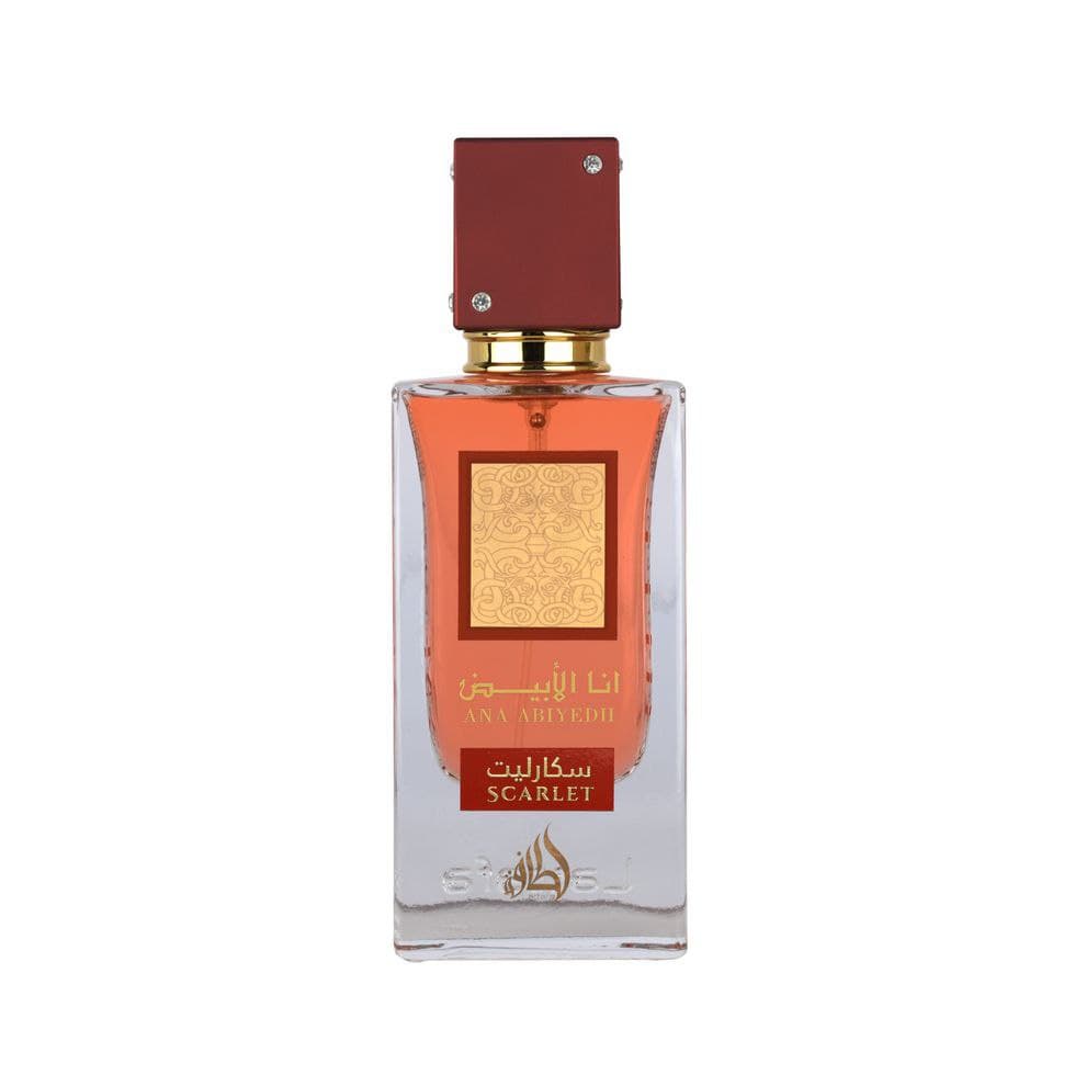 عطر أنا الابيض سكارليت لكلا الجنسين 60 مل من لطافة Lattafa Ana Abiyedh Scarlet Eau De Parfum — 3
