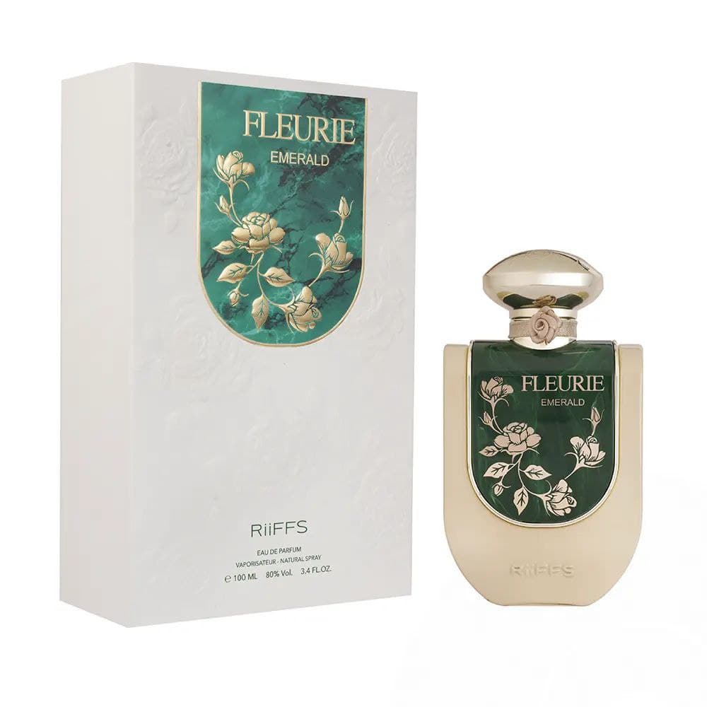 عطر لكلا الجنسين 100 مل من ريفيس Riiffs Fleurie Emerald Eau De Parfum