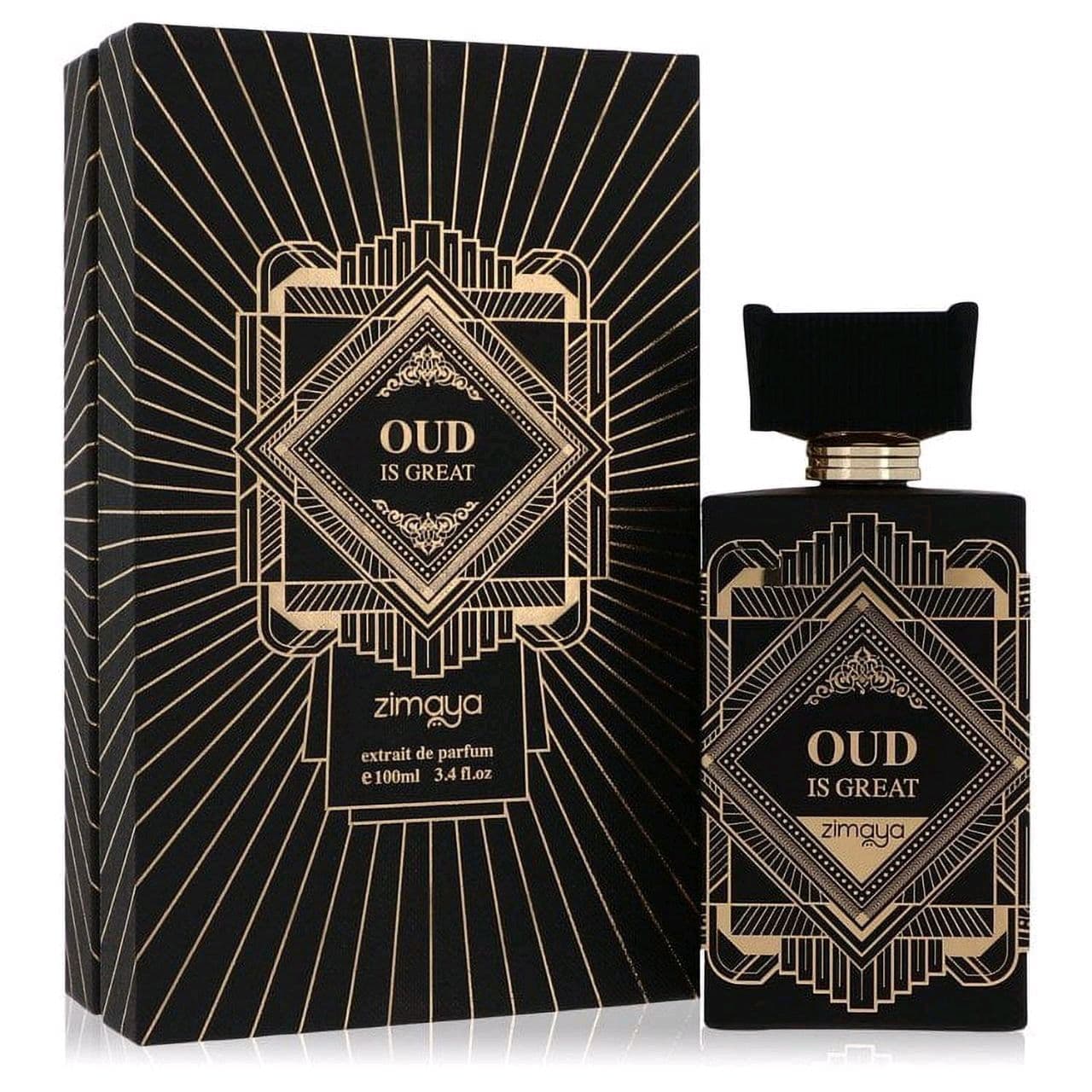 عطر لكلا الجنسين 100 مل من زيمايا Zimaya Oud Is Great Eau De Parfum
