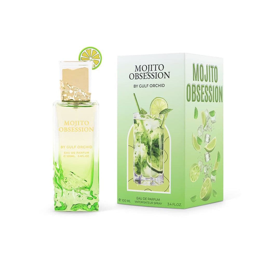 عطر لكلا الجنسين 100 مل من جلف اوركيد Gulf Orchid Mojito Obsession Eau De Parfum