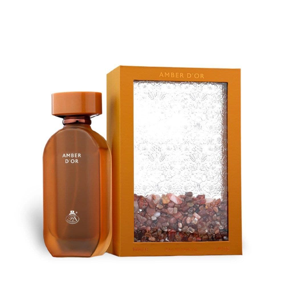 عطر امبر دور لكلا الجنسين 100 مل من فراكرنس وورلد Fragrance World Amber Dor Eau De Parfum
