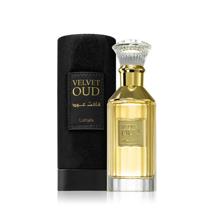 عطر فلفت عود لكلا الجنسين 100 مل من لطافة Lattafa Velvet Oud Eau De Parfum