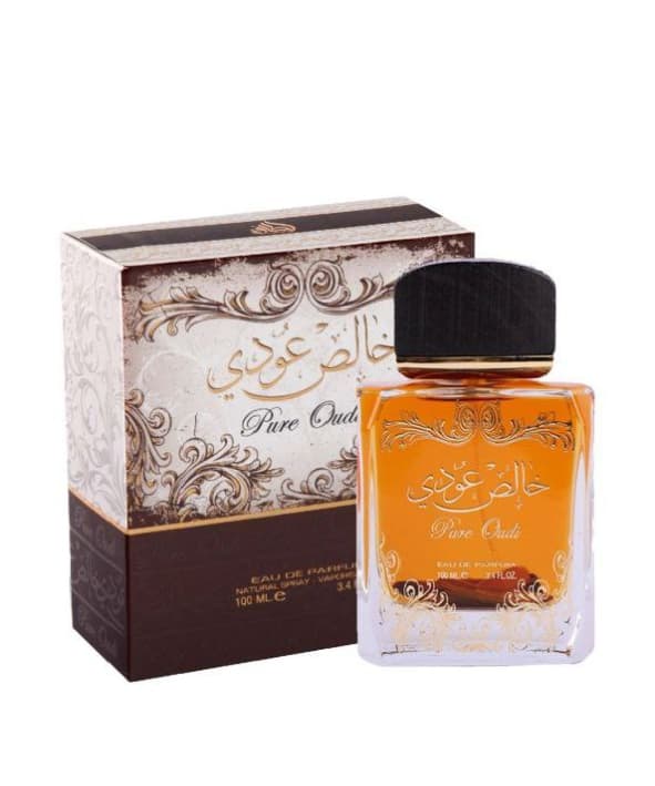 عطر خالص عودي لكلا الجنسين 100 مل من لطافة مع مزيل تعرق Lattafa Pure Oudi Eau De Parfum — 2