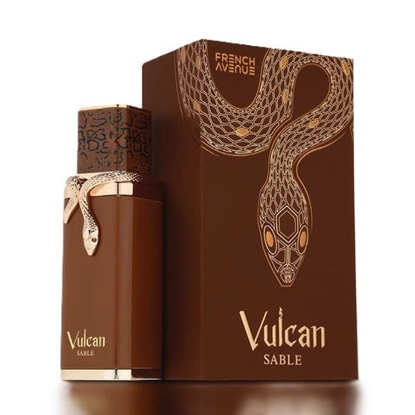 عطر لكلا الجنسين 100 مل من فراكرنس وورلد Fragrance World Vulcan Sable Eau De Parfum