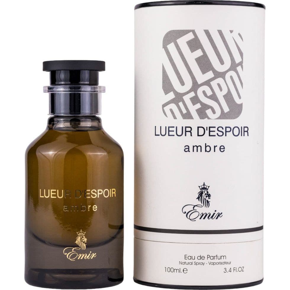 عطر للرجال 100 مل من باريس كورنر Paris Corner Lueur Despoir ambre Eau De Parfum