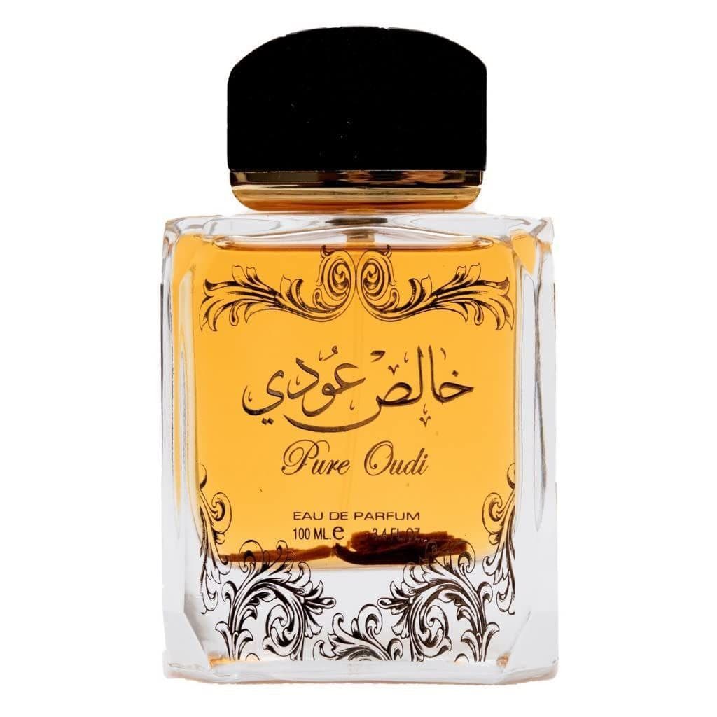 عطر خالص عودي لكلا الجنسين 100 مل من لطافة مع مزيل تعرق Lattafa Pure Oudi Eau De Parfum — 4