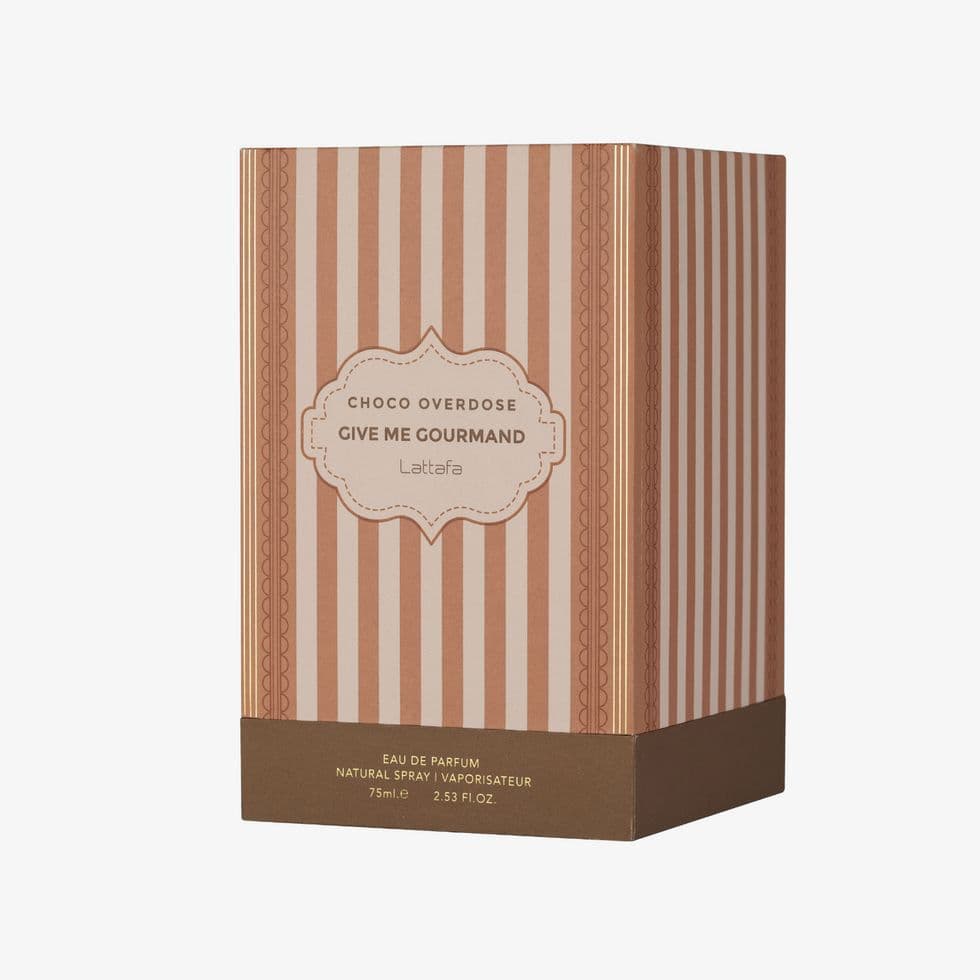 عطر شوكو أوفردوس للنساء 75 مل من لطافة Lattafa Choco Overdose Eau De Parfum — 2