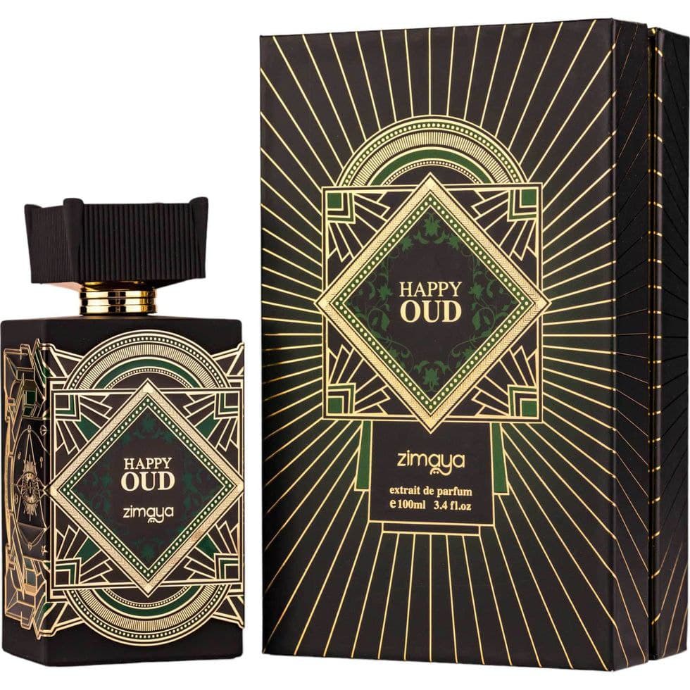 عطر لكلا الجنسين 100 مل من زيمايا Zimaya Happy Oud Eau De Parfum