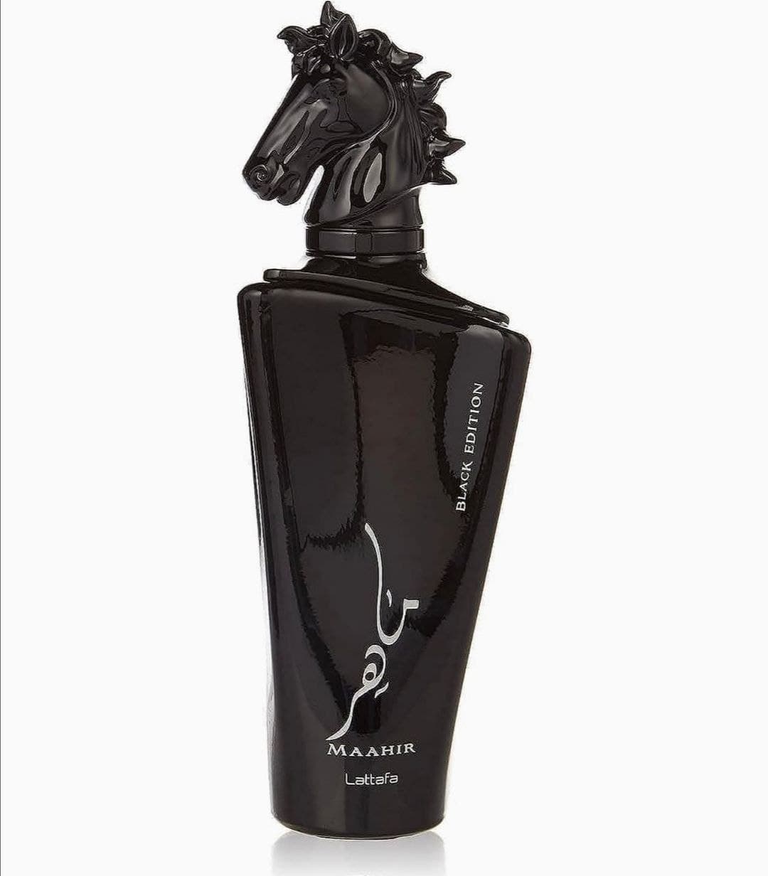 عطر ماهر لكلا الجنسين 100 مل من لطافة Lattafa Maahir Black Edition Eau De Parfum — 2