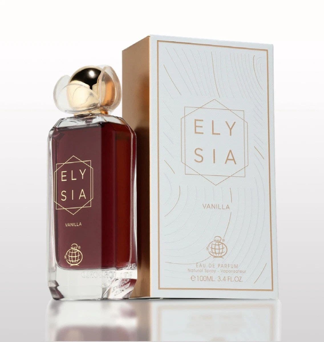 عطر للنساء 100 مل من فراكرنس وورلد Fragrance World Elysia Vanilla Eau De Parfum