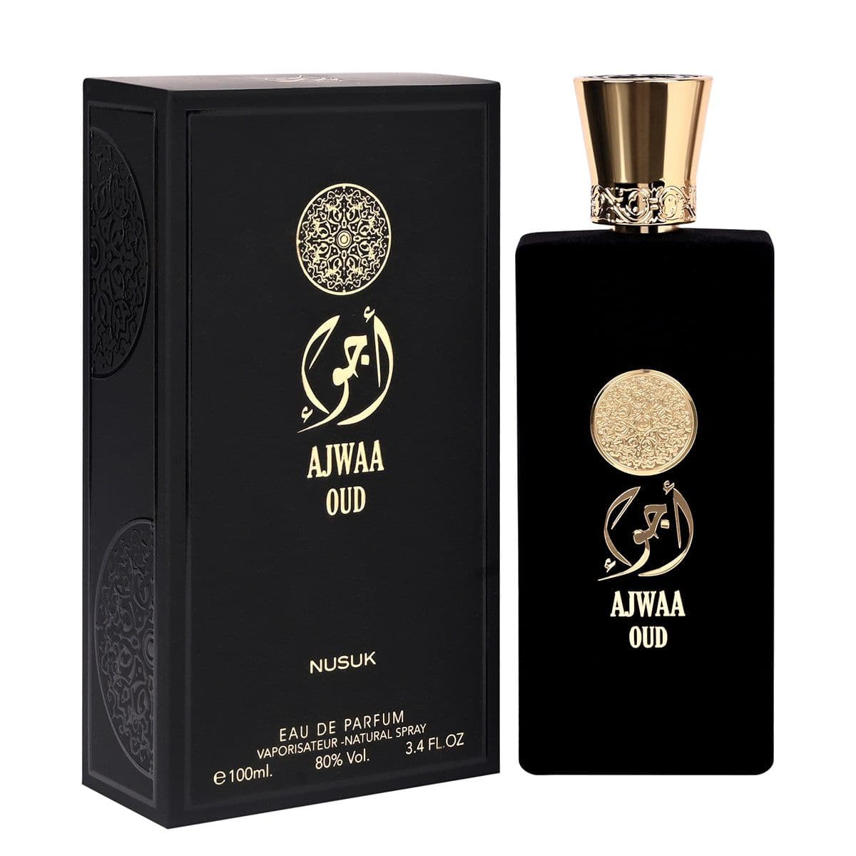 عطر أجواء عود للرجال 100 مل من نسك Nusuk Ajwaa Oud Eau De Parfum
