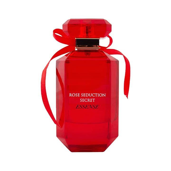 عطر للنساء 100 مل من فراكرنس وورلد Fragrance World Rose Seduction Secret Essense Eau De Parfum — 2