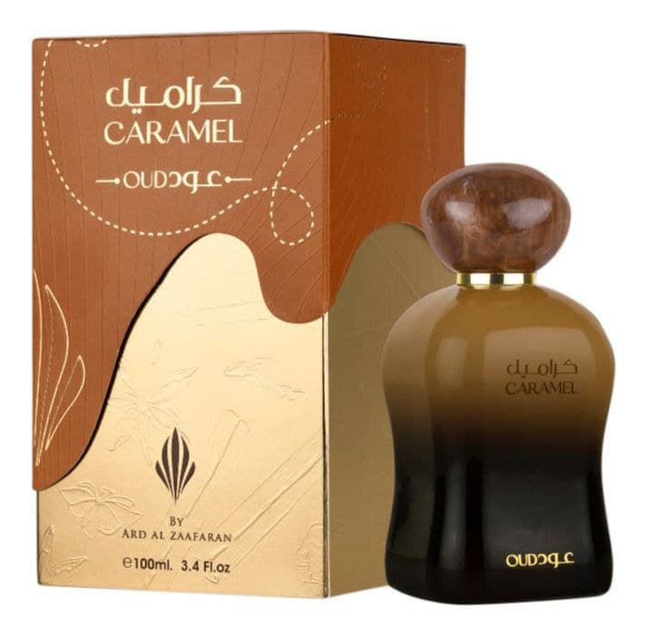 عطر كراميل عود لكلا الجنسين 100 مل من ارض الزعفران Al Zaafaran Caramel Oud Eau De Parfum