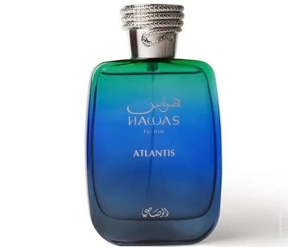 عطر هوس أتلانتس لكلا الجنسين 100 مل من الرصاصي Rasasi Hawas Atlantis Eau De Parfum — 2