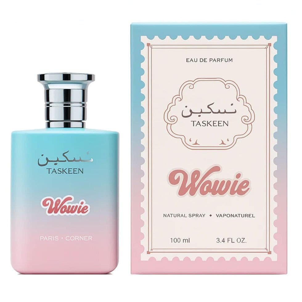 عطر تسكين واوي للنساء 100 مل من باريس كورنر Paris Corner Taskeen Wowie Eau De Parfum
