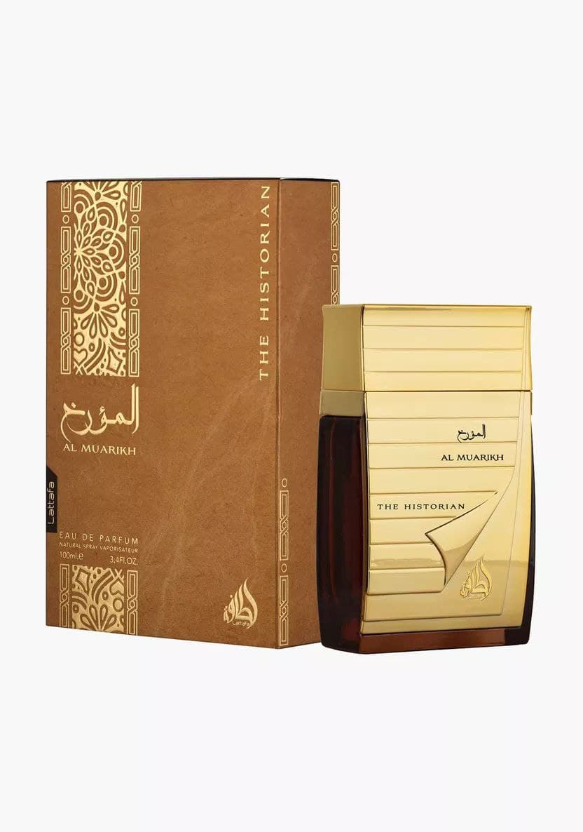 عطر المؤرخ لكلا الجنسين 100 مل من لطافة Lattafa Al Muarikh The Historian Eau De Parfum
