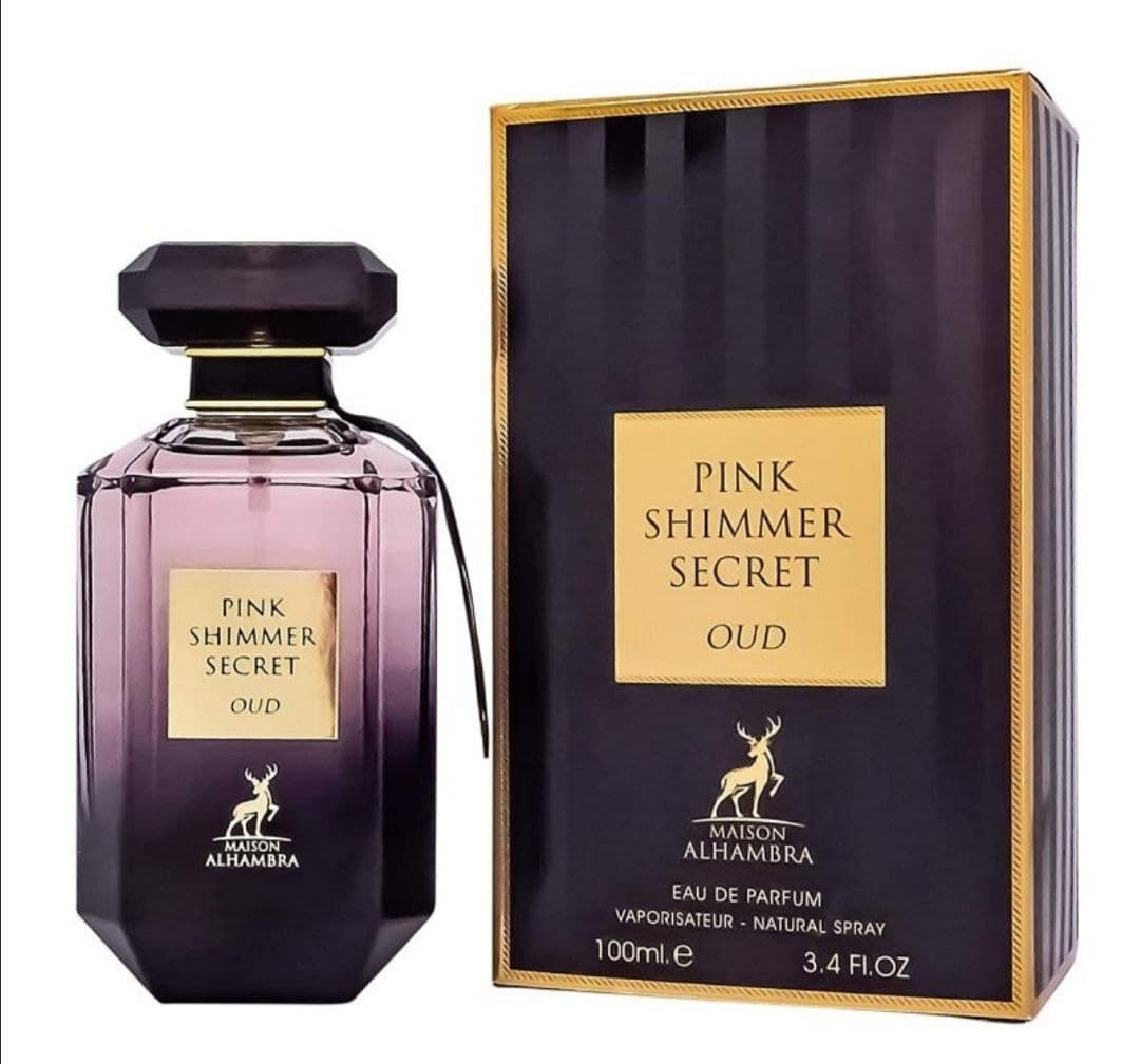 عطر للنساء 100 مل من ميزون الهمبرا Maison Alhambra Pink Shimmer Secret Oud Eau De Parfum