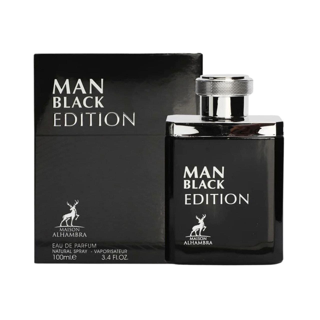 عطر للرجال 100 مل من ميزون الهمبرا Maison Alhambra Man Black Edition Eau De Parfum