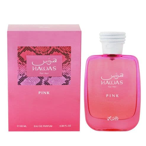عطر هوس بينك للنساء 100 مل من الرصاصي Rasasi Hawas Pink Eau De Parfum