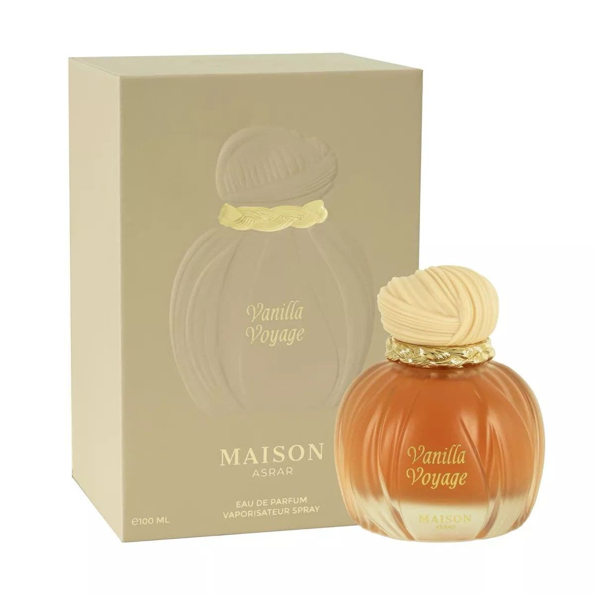 عطر لكلا الجنسين 100 مل من ميزون اسرار Maison Asrar Vanilla Voyage Eau De Parfum