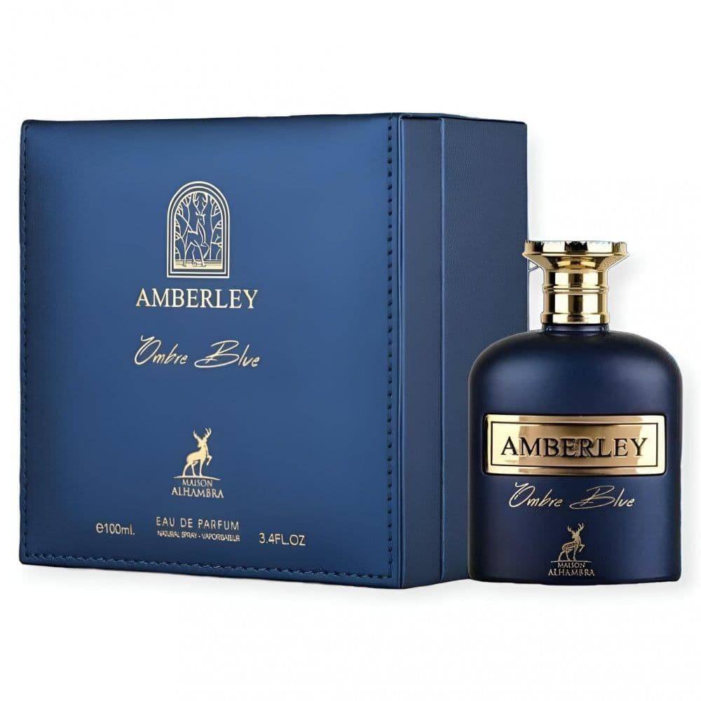 عطر لكلا الجنسين 100 مل من ميزون الهمبرا Maison Alhambra Amberley Ombre Blue Eau De Parfum