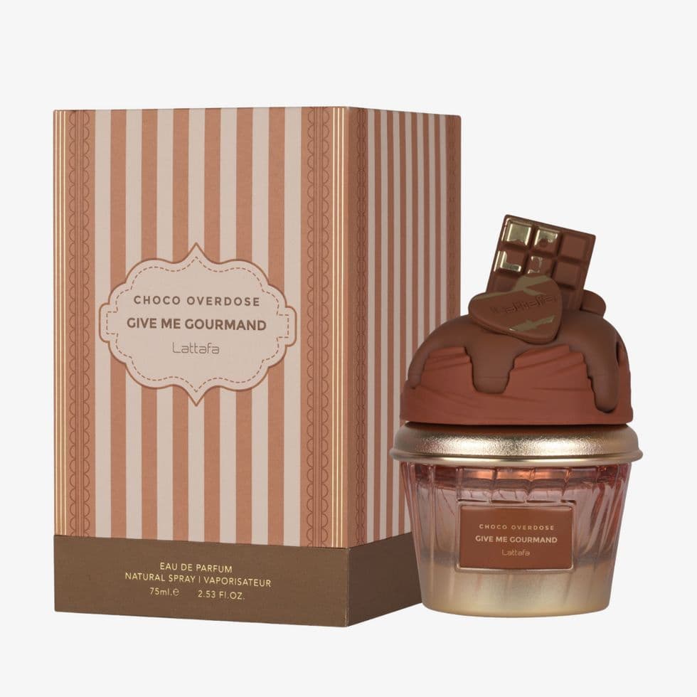 عطر شوكو أوفردوس للنساء 75 مل من لطافة Lattafa Choco Overdose Eau De Parfum