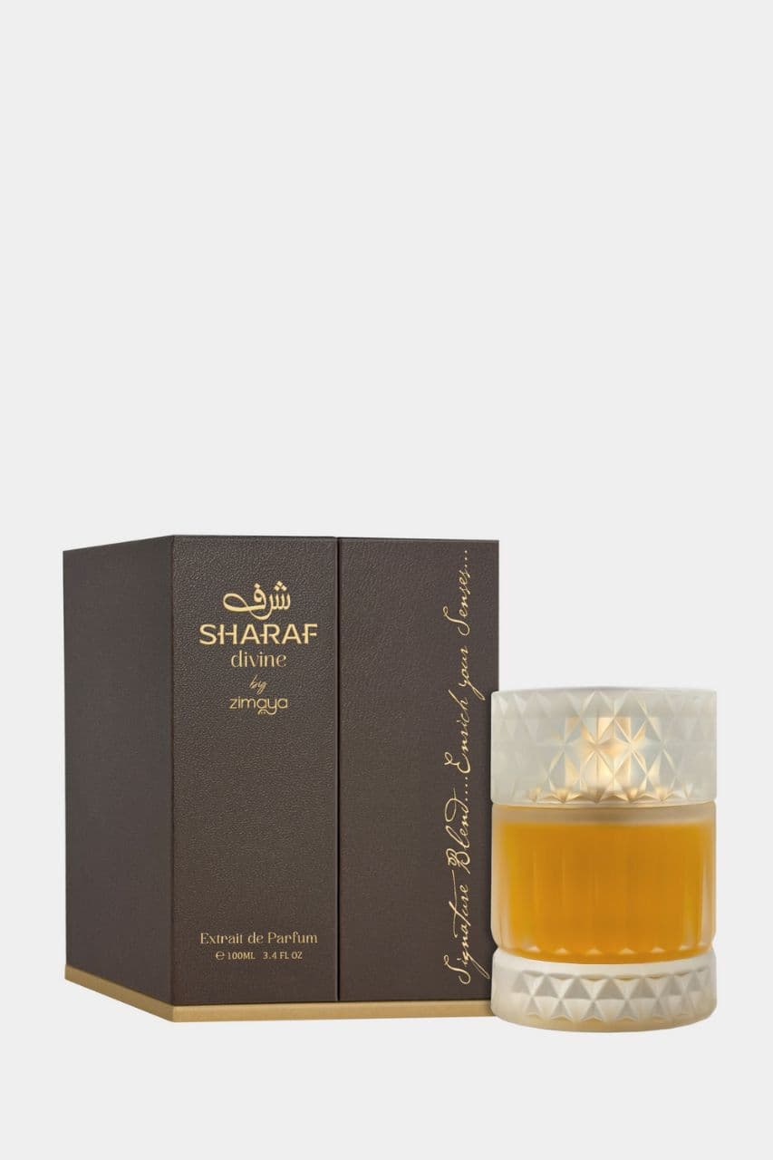 عطر شرف ديفاين لكلا الجنسين 100 مل من زيمايا Zimaya Sharaf Divine Exirail De Parfum