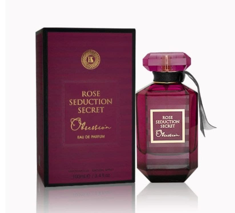 عطر للنساء 100 مل من فراكرنس وورلد Fragrance World Rose Seduction Secret Eau De Parfum