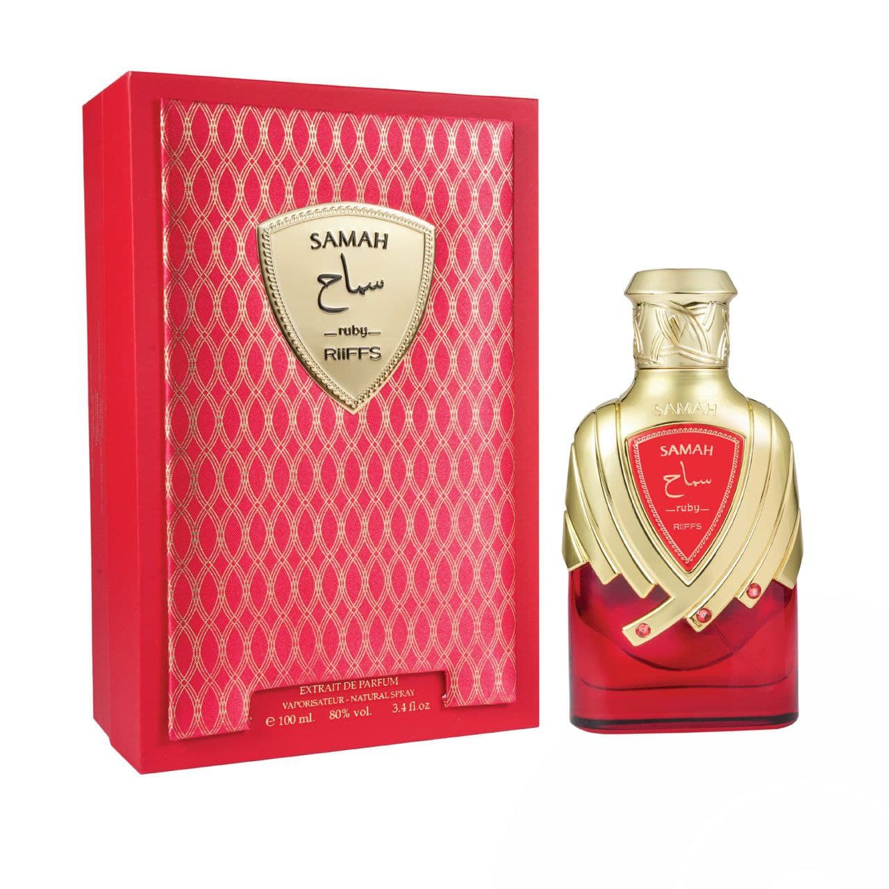 عطر سماح روبي للنساء 100 مل من ريفيس Riiffs Samah Ruby Extrait De Parfum