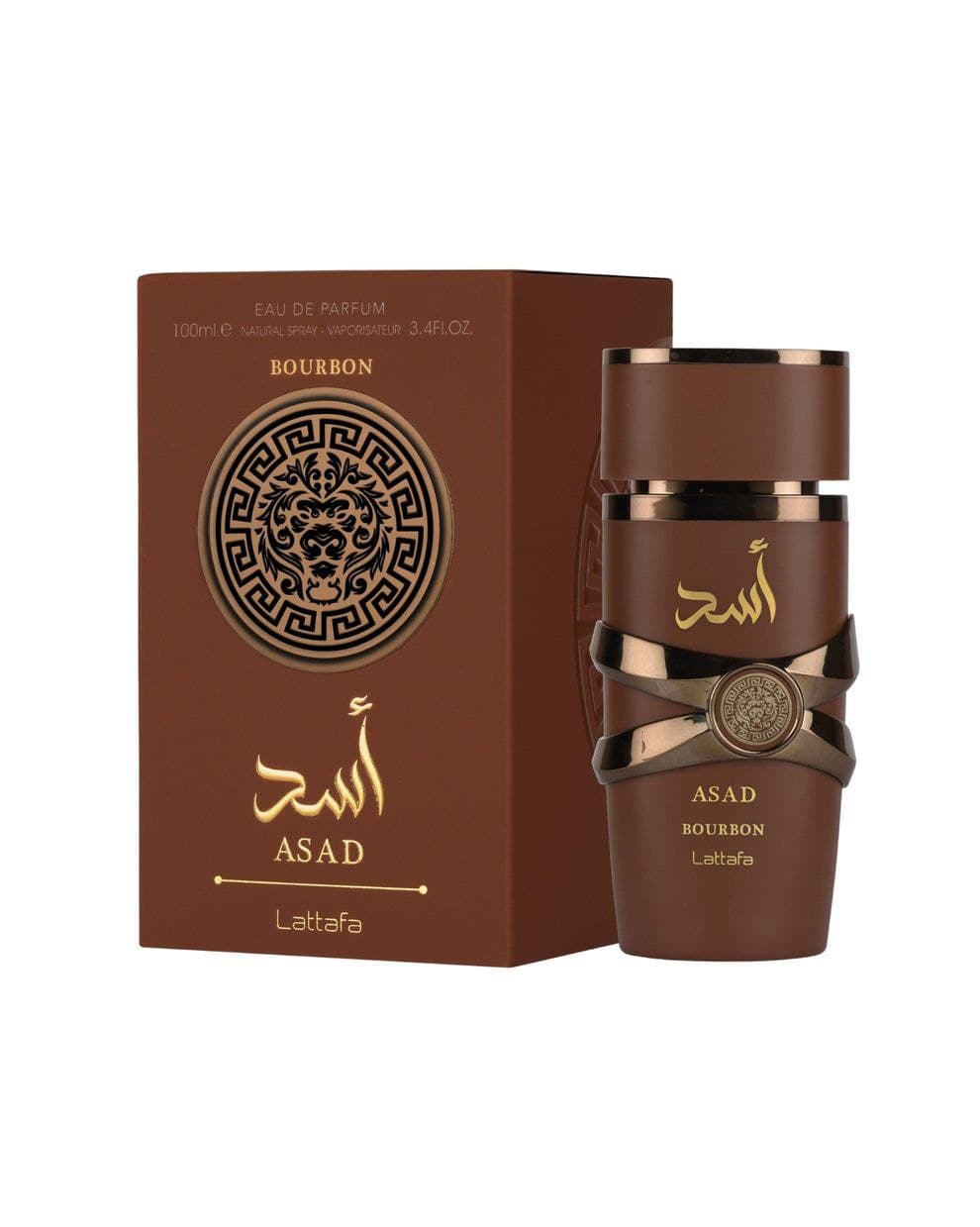 عطر اسد للرجال 100 مل من لطافة Lattafa Asad Bourbon Eau De Parfum