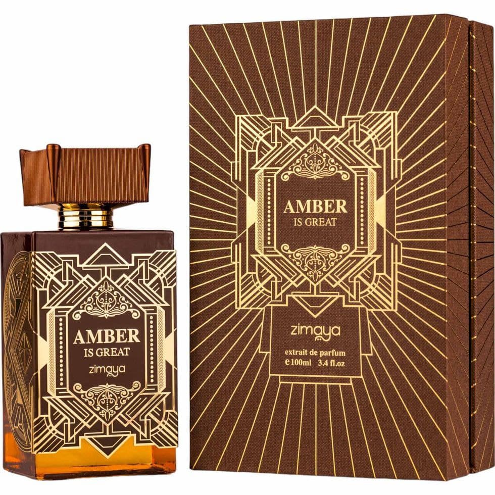 عطر لكلا الجنسين 100 مل من زيمايا Zimaya Amber Is Great Extrait De Parfum