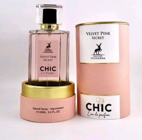 عطر للنساء 100 مل من ميزون الهمبرا Maison Alhambra Chic Velvet Pink Secret Eau De Parfum — 2