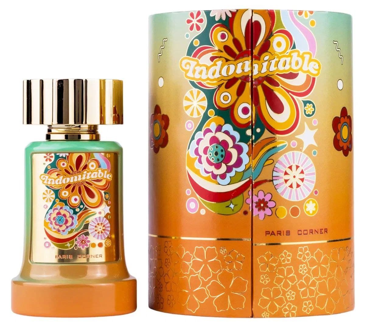عطر لكلا الجنسين 100 مل من باريس كورنر Paris Corner Indomitable Eau De Parfum