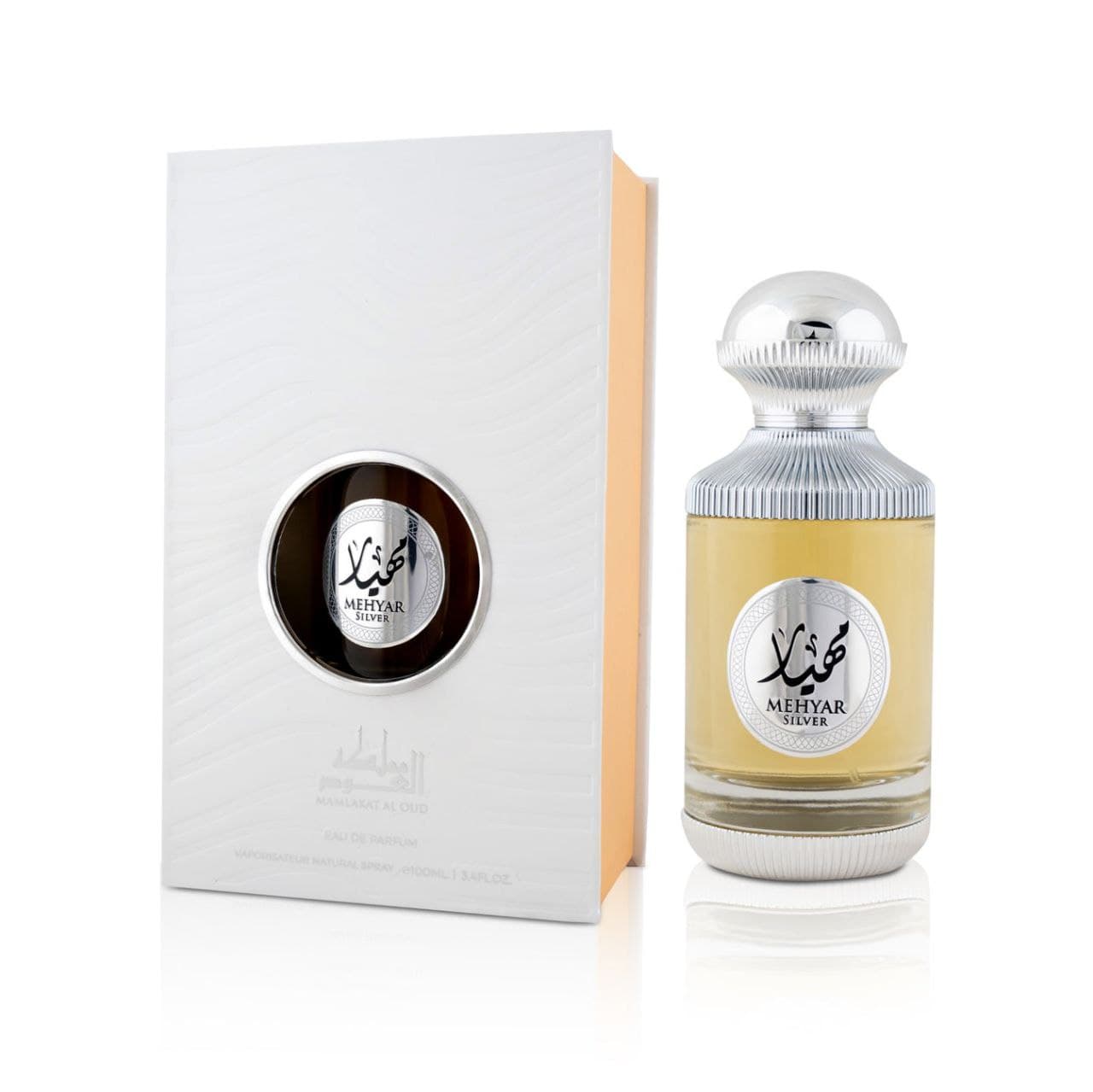 عطر مهيار لكلا الجنسين 100 مل من مملكة العود Mamlakat Al Oud Mehyar Silver Eau De Parfum
