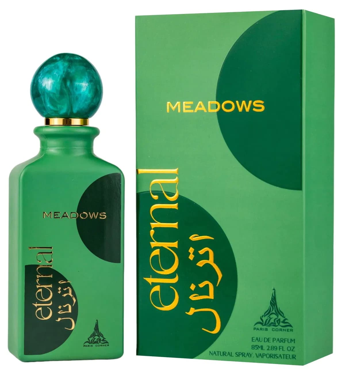 عطر اترنال لكلا الجنسين 100 مل من باريس كورنر Paris Corner Eternal Meadows Eau De Parfum