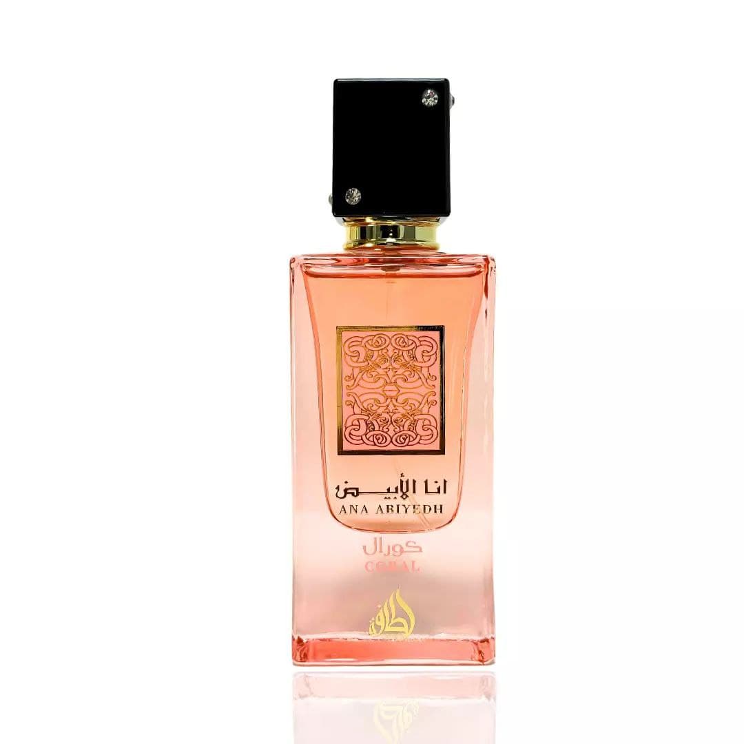 عطر أنا الابيض كورال لكلا الجنسين 60 مل من لطافة Lattafa Coral Eau De Parfum — 2
