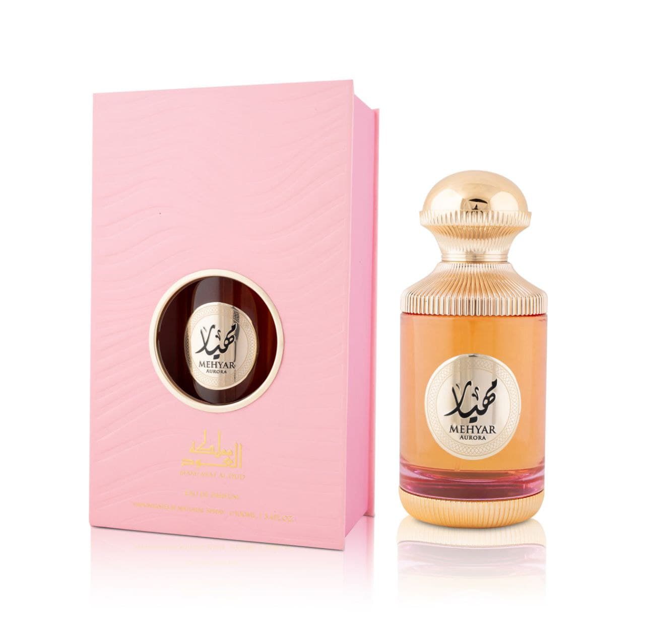 عطر مهيار للنساء 100 مل من مملكة العود Mamlakat Al Oud Mehyar Aurora Eau De Parfum