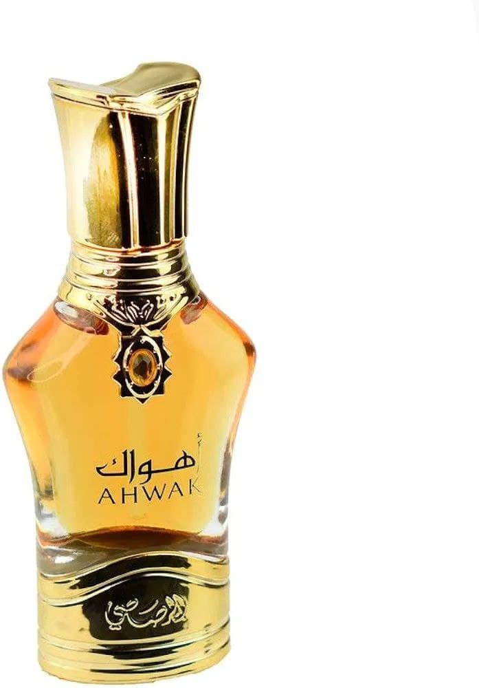 عطر زيتي مركز اهواك لكلا الجنسين 15 مل من الرصاصي Rasasi Ahwak Asfar Partume Oil — 2