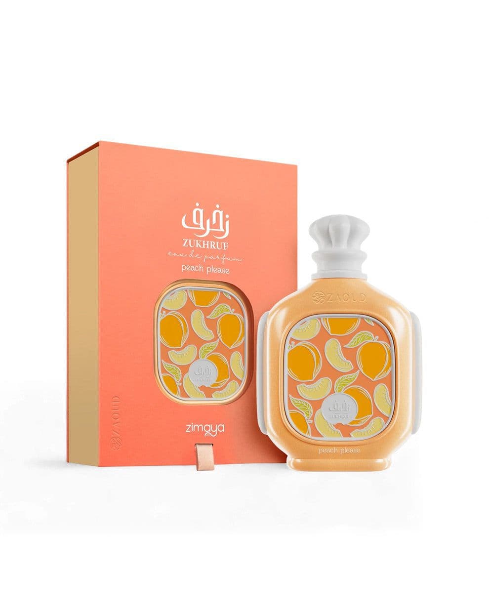 عطر زخرف بيتش بليز لكلا الجنسين 100 مل من زيمايا Zimaya Zukhruf Peach Please Eau De Parfum