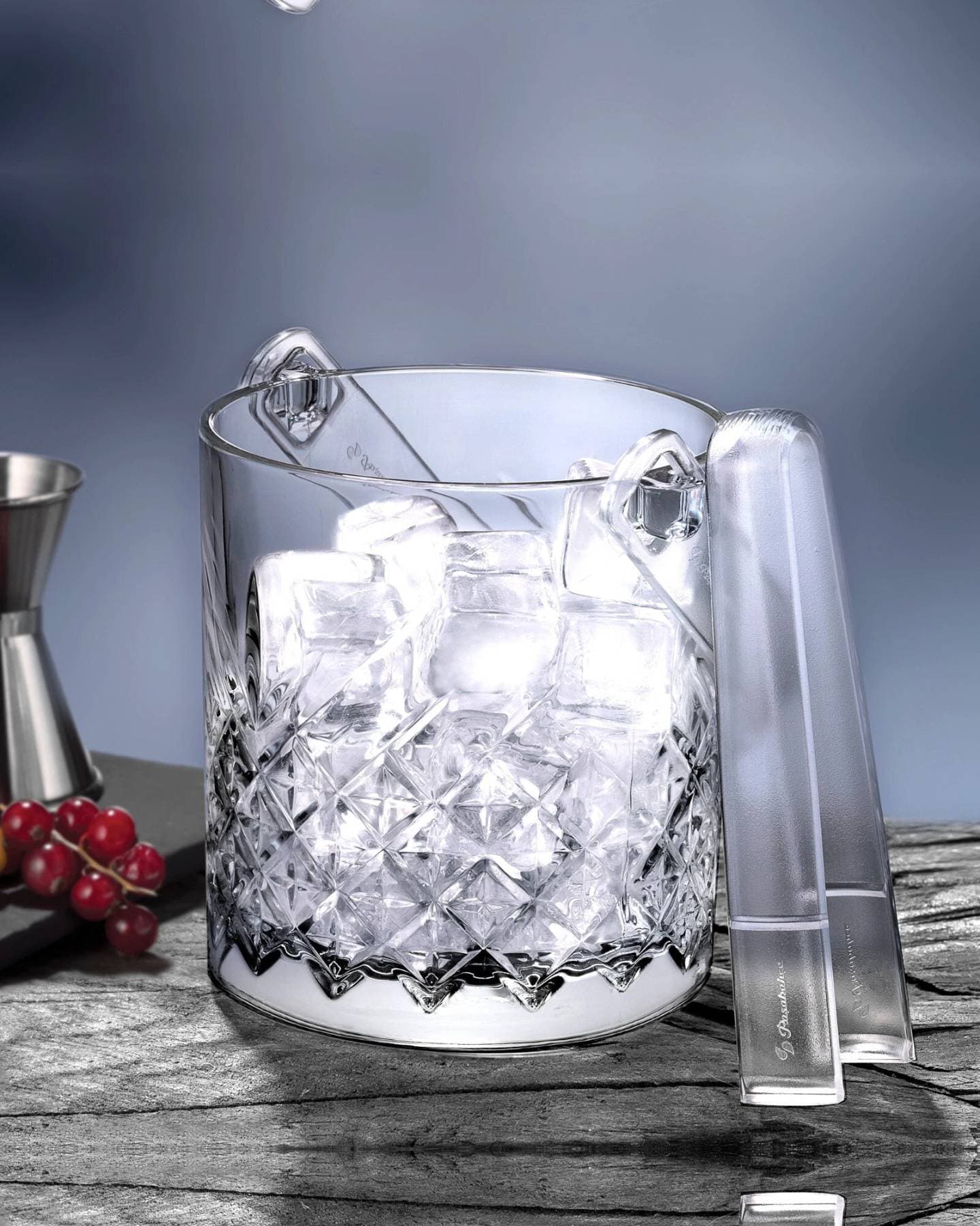 مقدمة ثلج زجاجية من ماركة باشابهجة Pasabahce Glass Ice Bucket