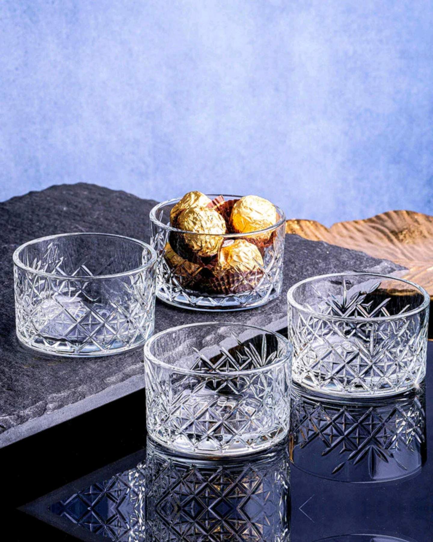 سيت وعاء زجاجي 4 قطعة من ماركة باشابهجة Pasabahce Glass Bowl Set