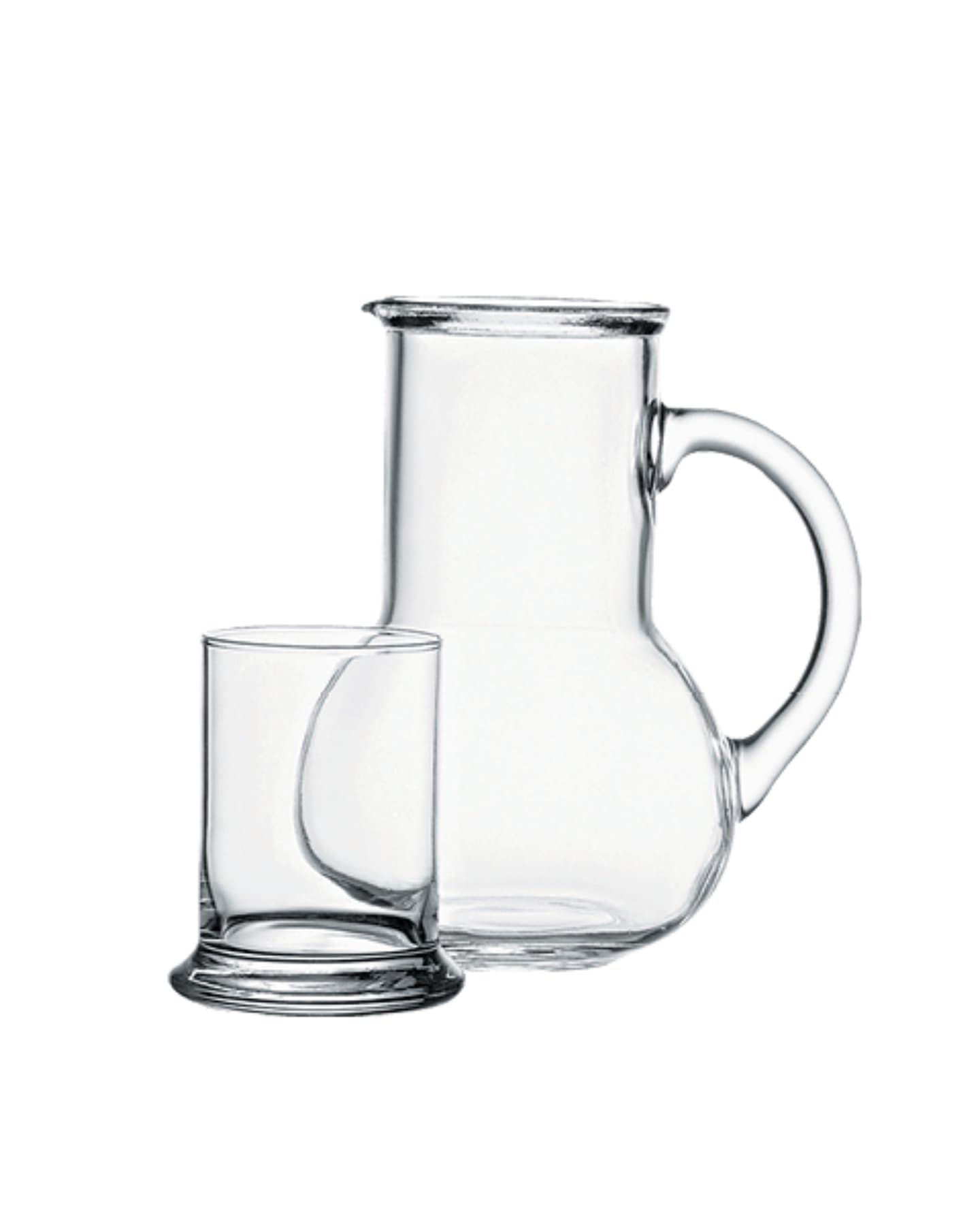 سيت ابريق  زجاجي مع قدح ماركة باشابهجة Pasabahce Glass Jug With Cup — 2